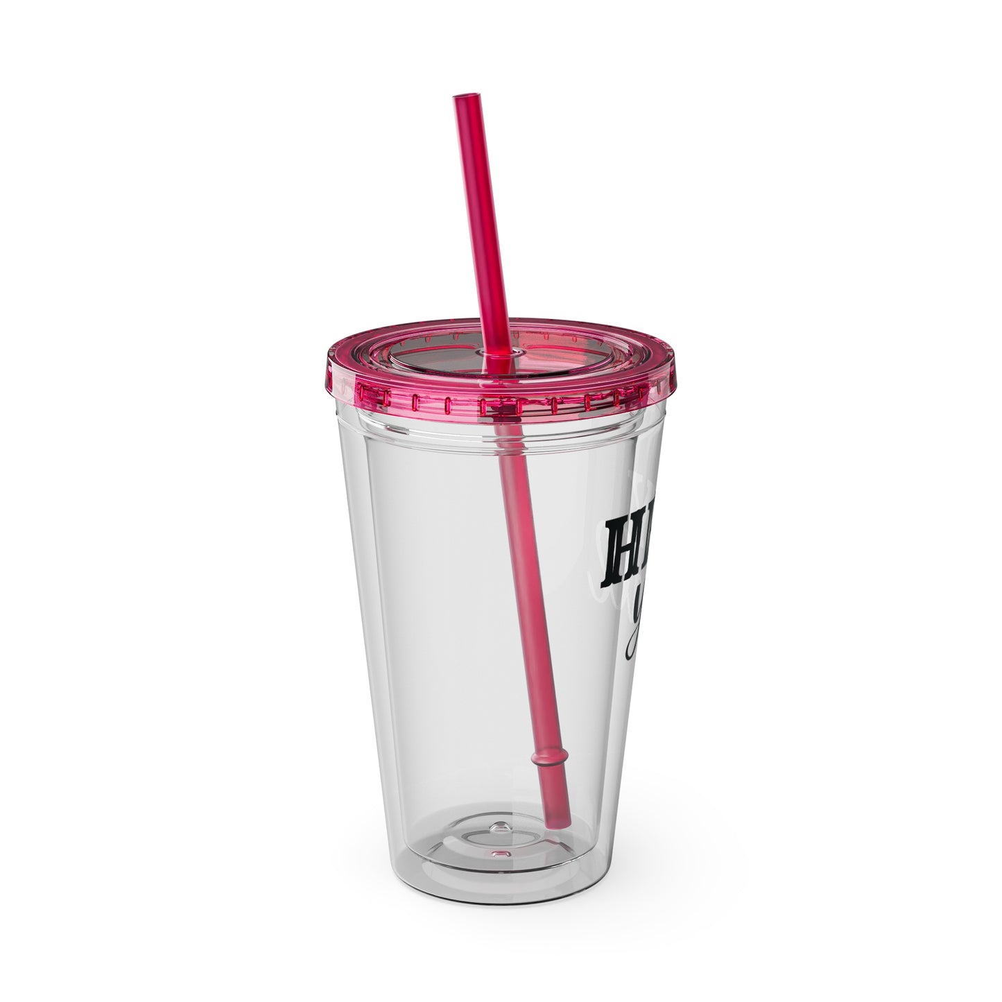 Sunsplash Tumbler with Straw, 16oz