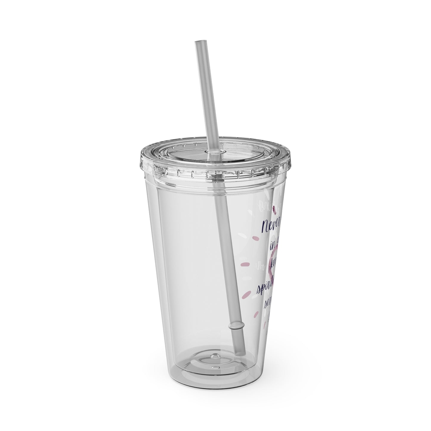 Sunsplash Tumbler with Straw, 16oz