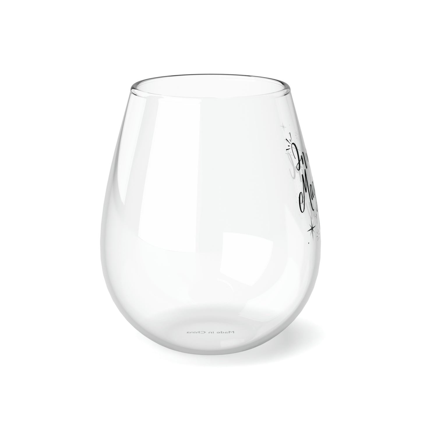 Stemless Wine Glass, 11.75oz