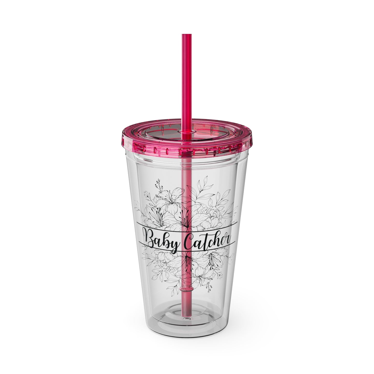 Sunsplash Tumbler with Straw, 16oz