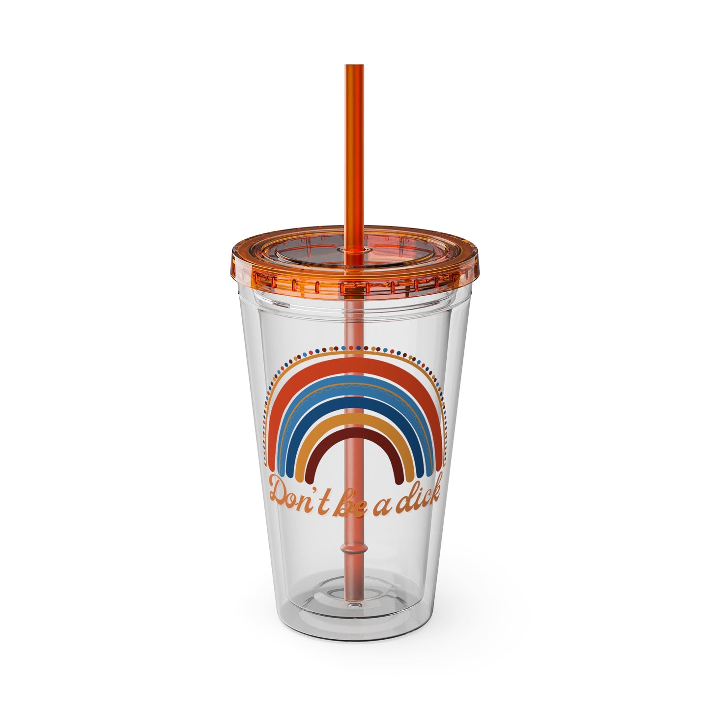 Sunsplash Tumbler with Straw, 16oz