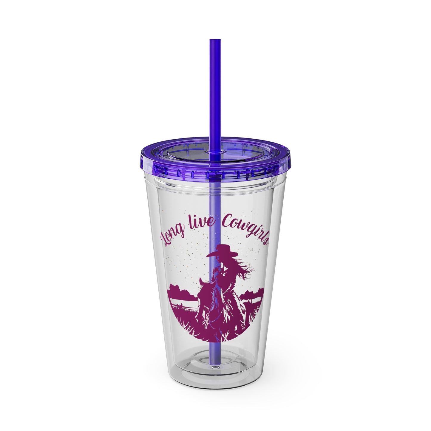 Sunsplash Tumbler with Straw, 16oz