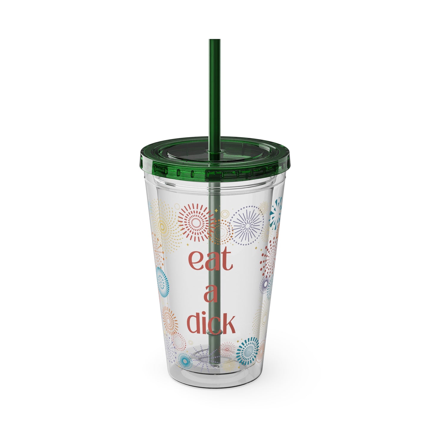 Sunsplash Tumbler with Straw, 16oz