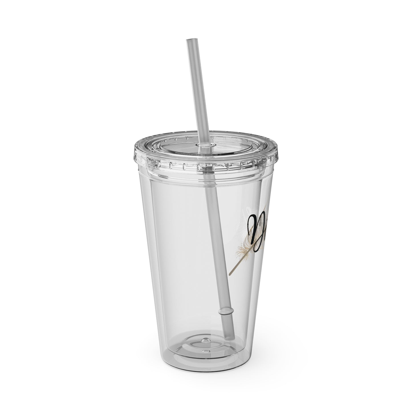 Sunsplash Tumbler with Straw, 16oz