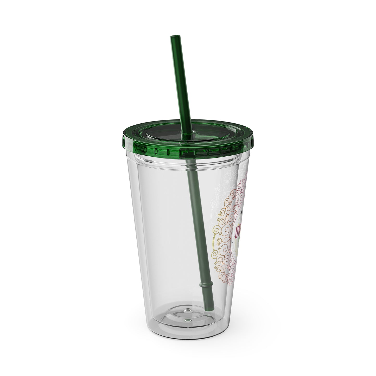 Sunsplash Tumbler with Straw, 16oz