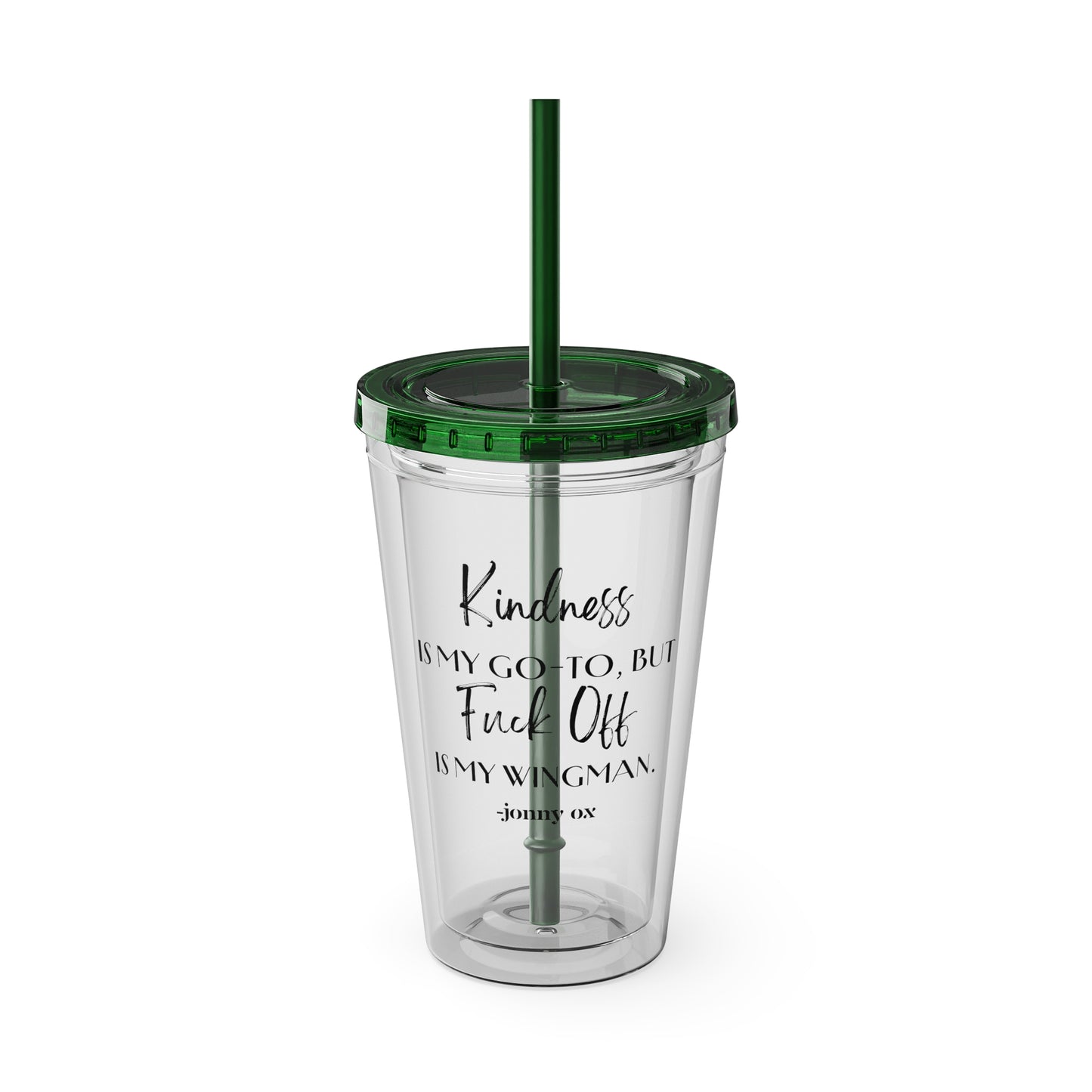 Sunsplash Tumbler with Straw, 16oz