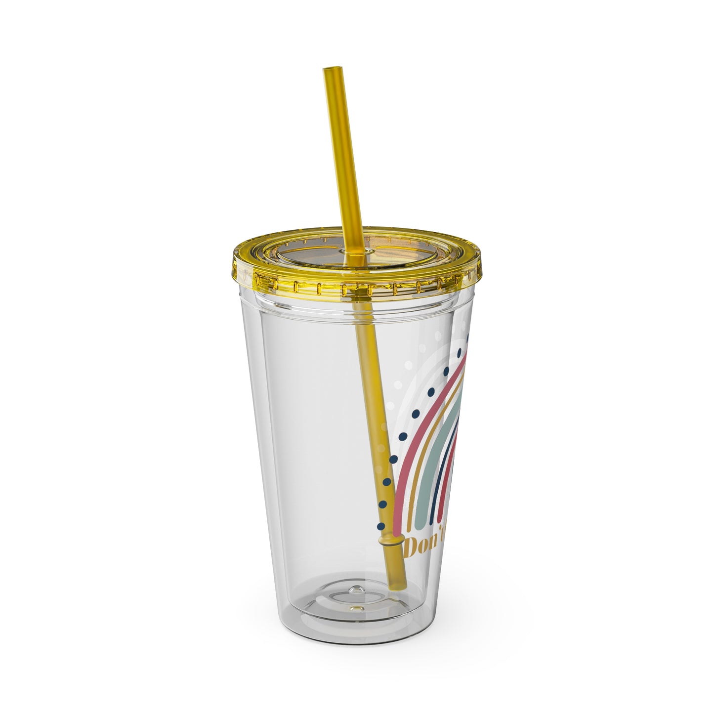 Sunsplash Tumbler with Straw, 16oz