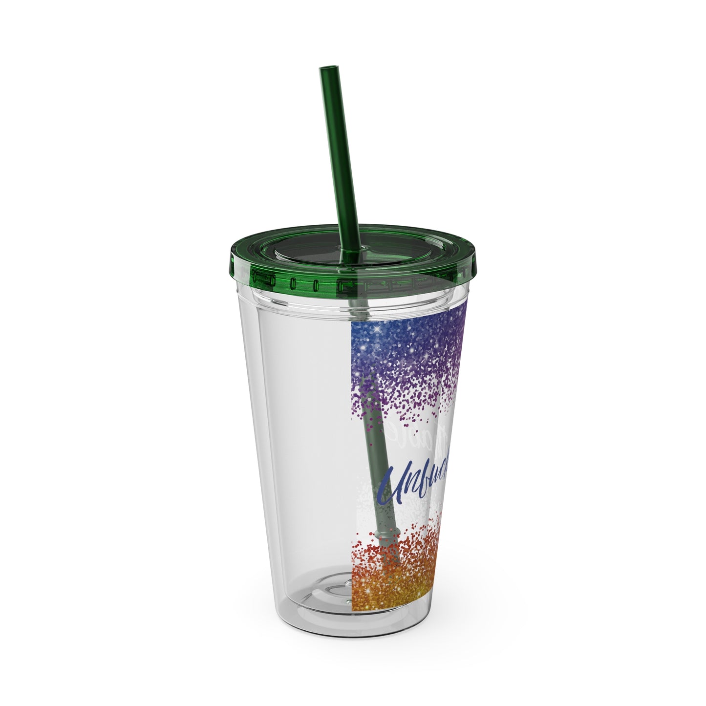 Sunsplash Tumbler with Straw, 16oz