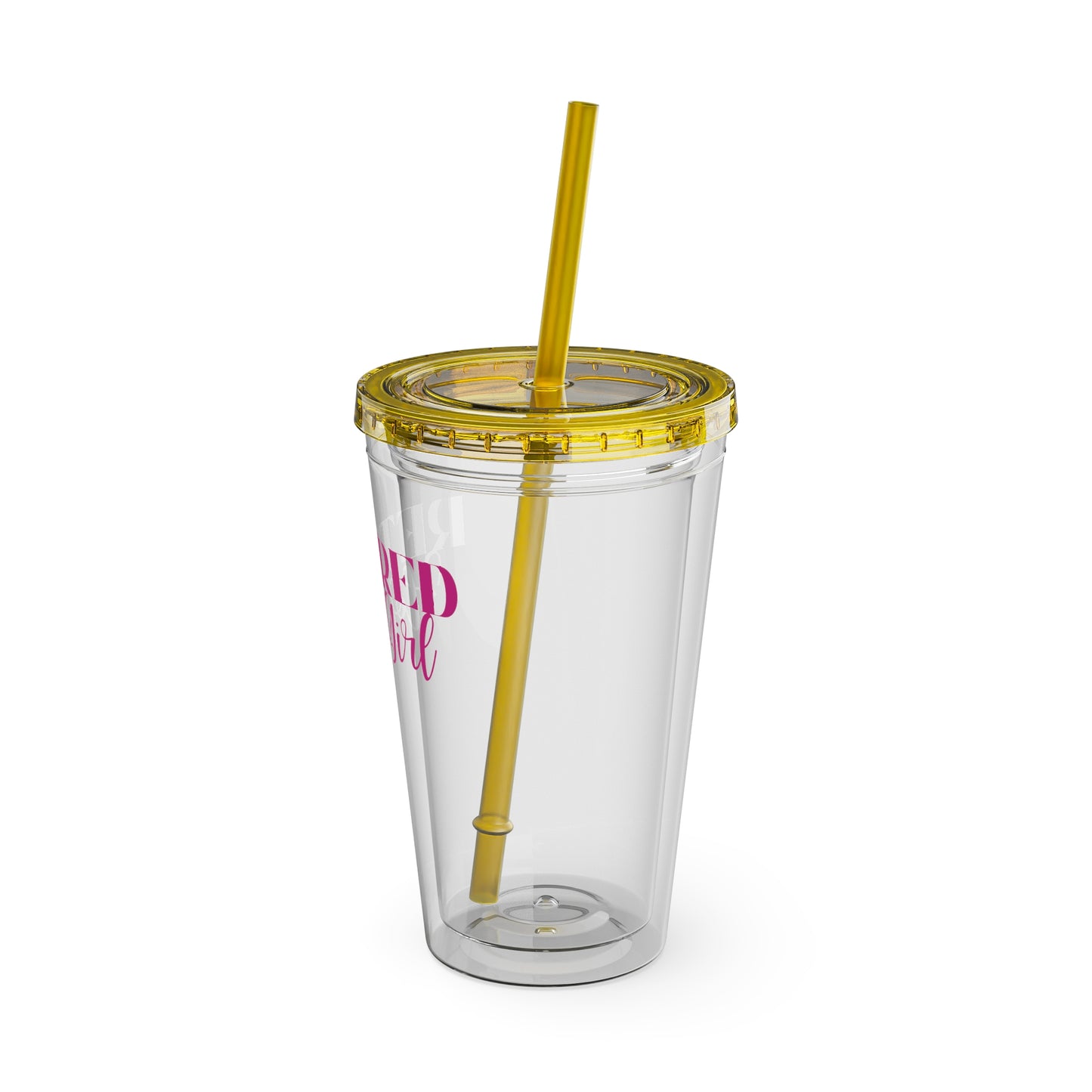 Sunsplash Tumbler with Straw, 16oz