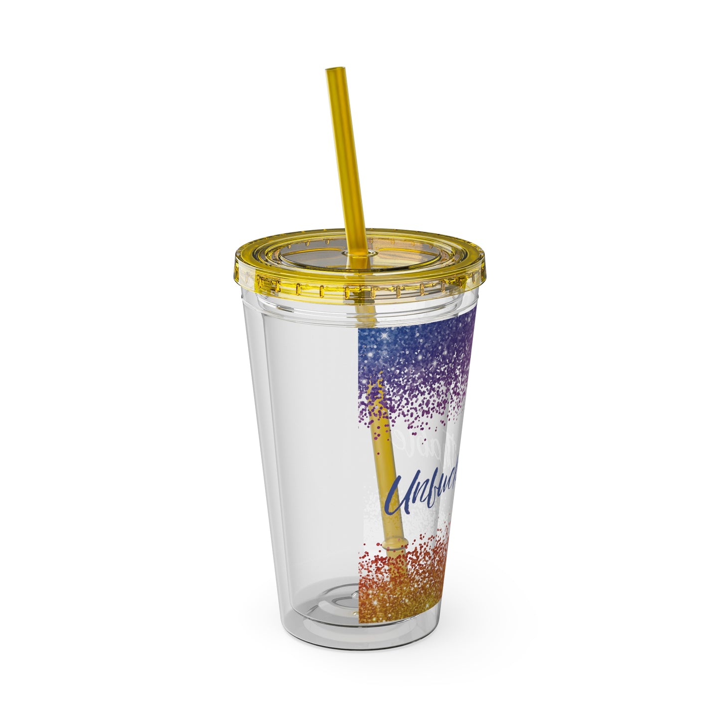 Sunsplash Tumbler with Straw, 16oz