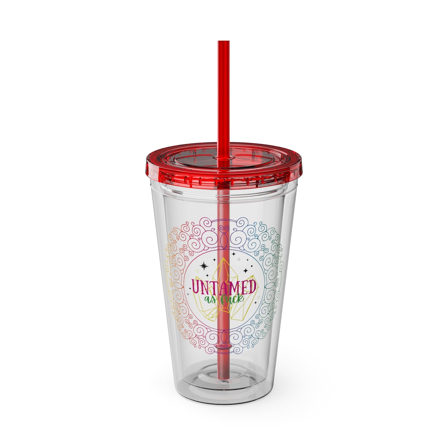 Sunsplash Tumbler with Straw, 16oz