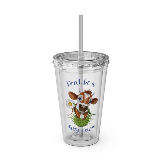 Sunsplash Tumbler with Straw, 16oz