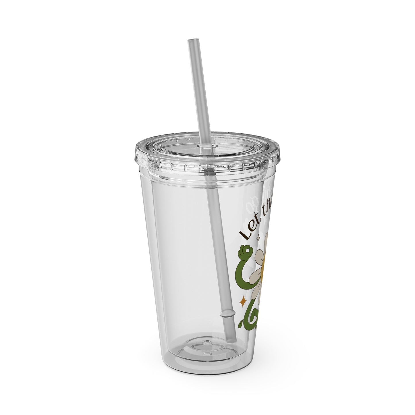 Sunsplash Tumbler with Straw, 16oz