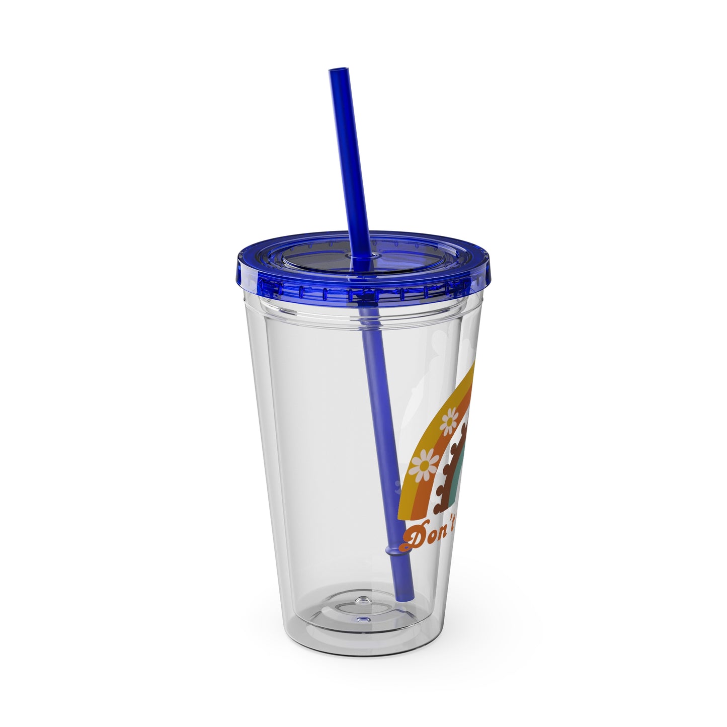 Sunsplash Tumbler with Straw, 16oz