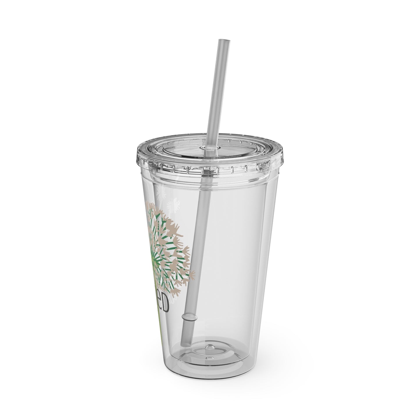 Sunsplash Tumbler with Straw, 16oz