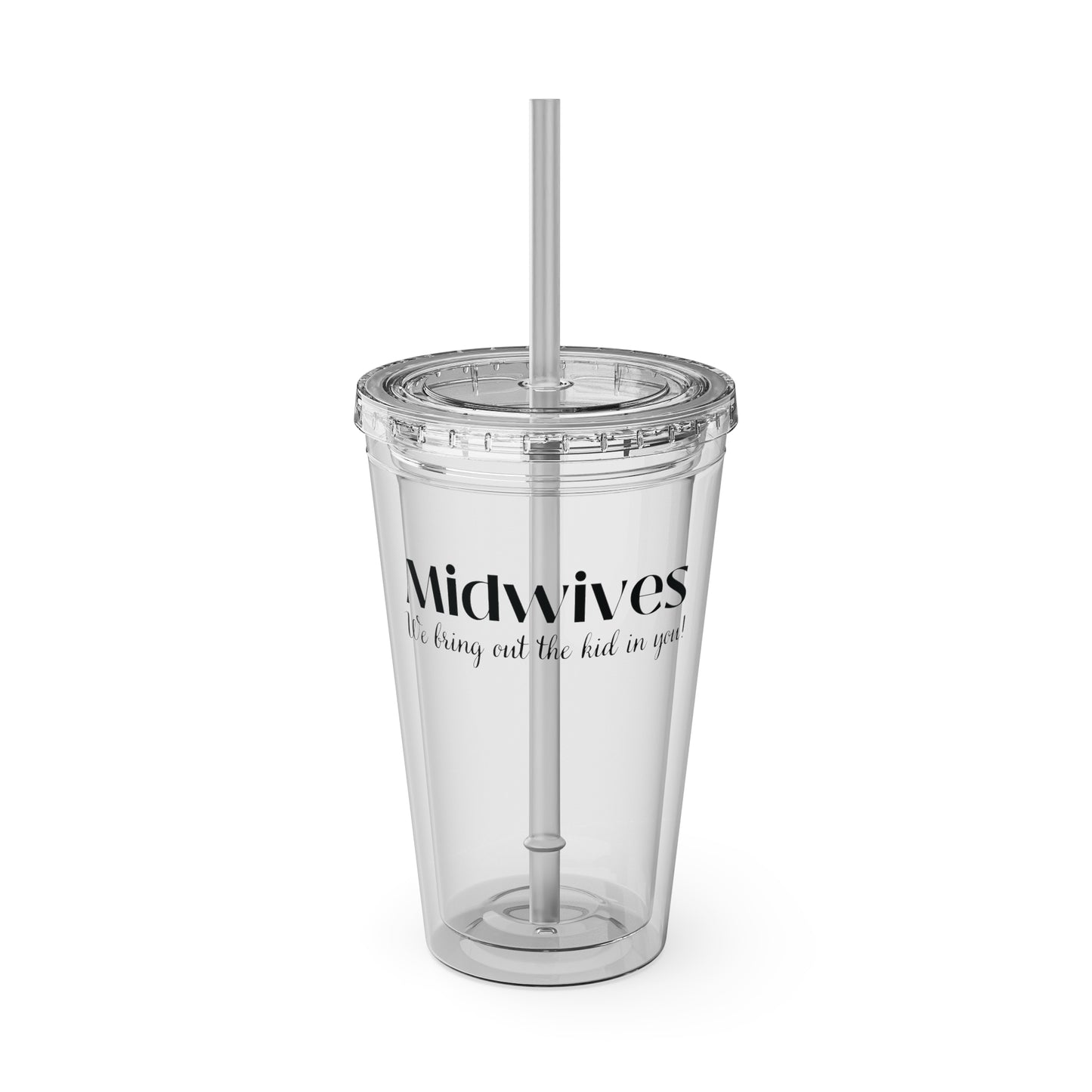 Sunsplash Tumbler with Straw, 16oz