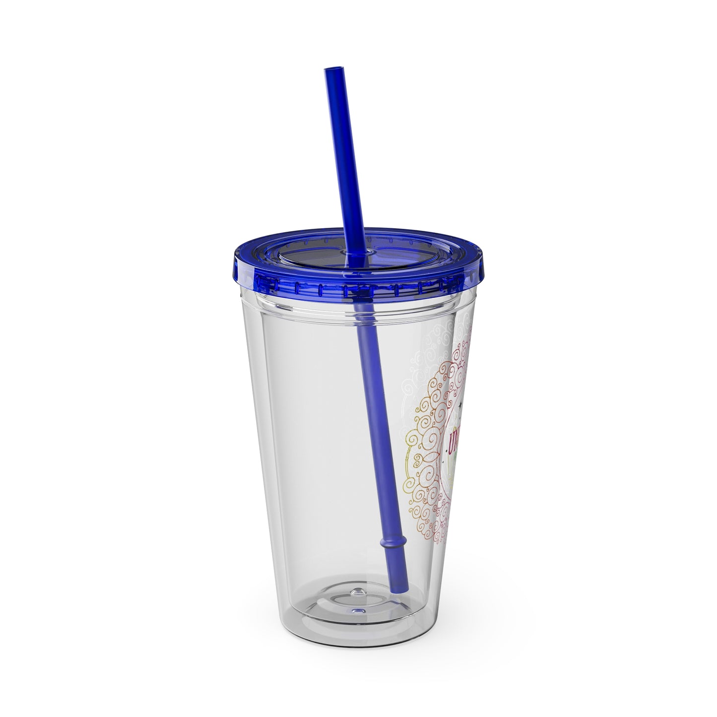 Sunsplash Tumbler with Straw, 16oz