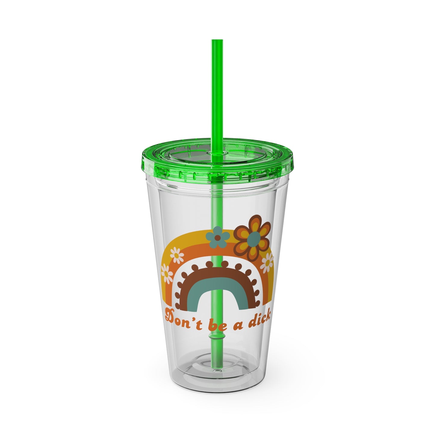 Sunsplash Tumbler with Straw, 16oz