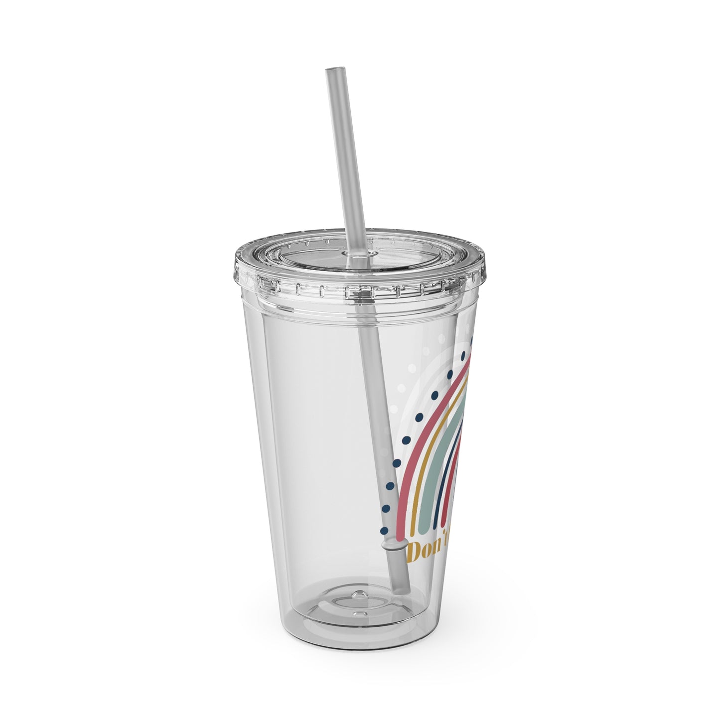 Sunsplash Tumbler with Straw, 16oz